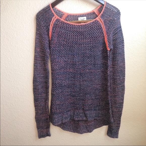 American Eagle Outfitters Sweaters - American Eagle open knit pullover sweater